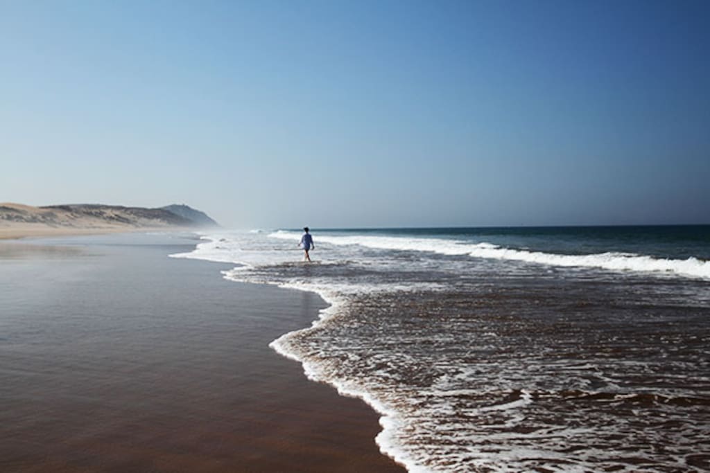 l'une des plus belles plages au Maroc
