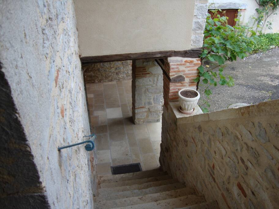 Escalier exérieur