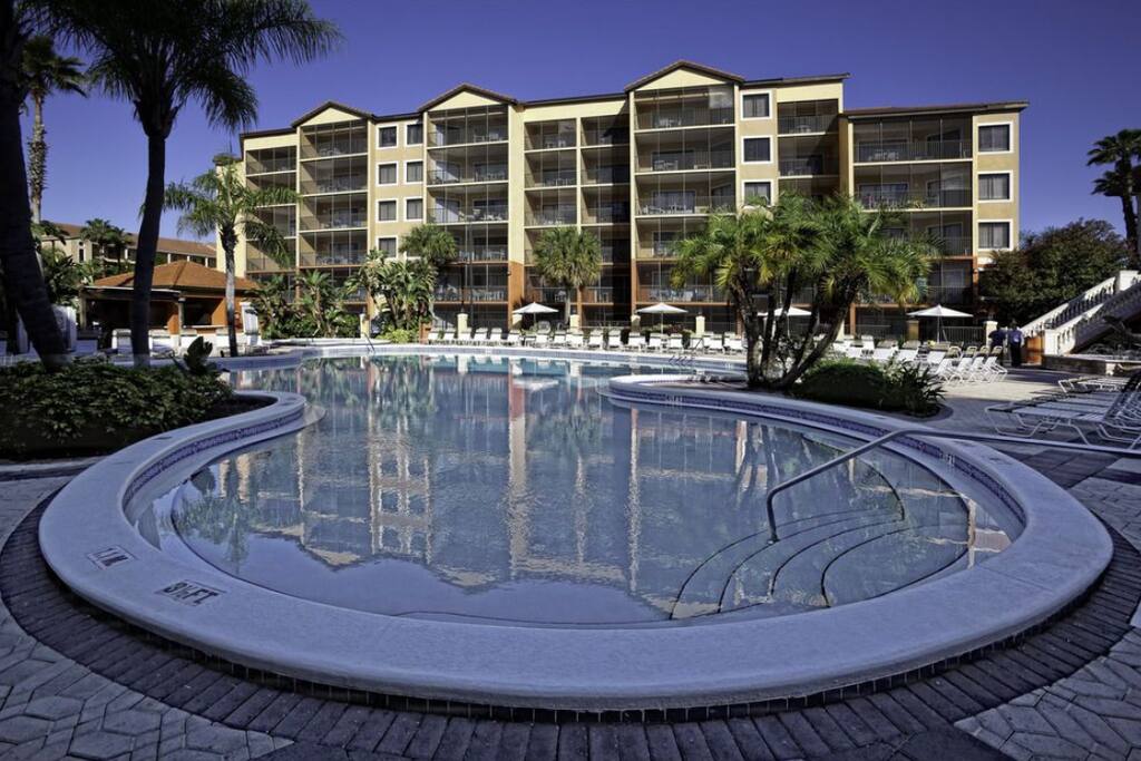 Beautiful pools everywhere
