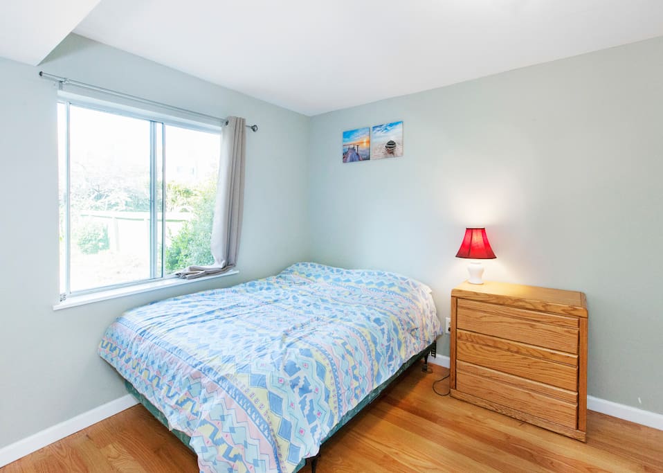 Bedroom #2 with a double bed