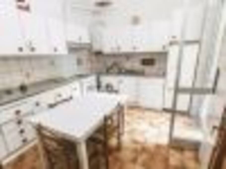 Cucina con terrazza