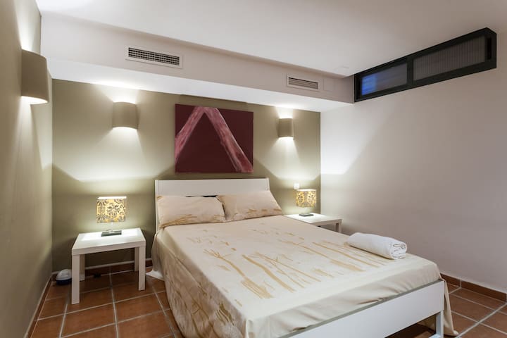 Habitación en planta -1 de Casa en frente del Mar