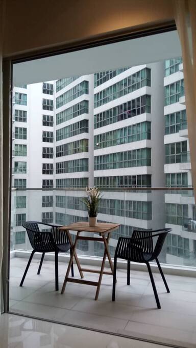 Balcony.