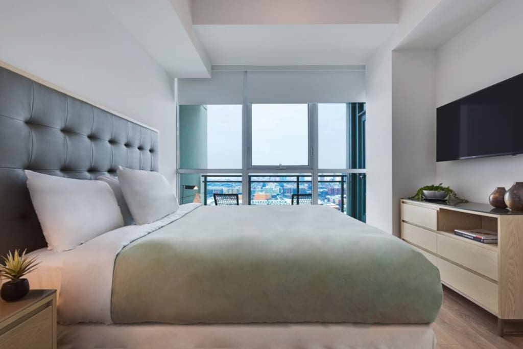 King size bed in Master