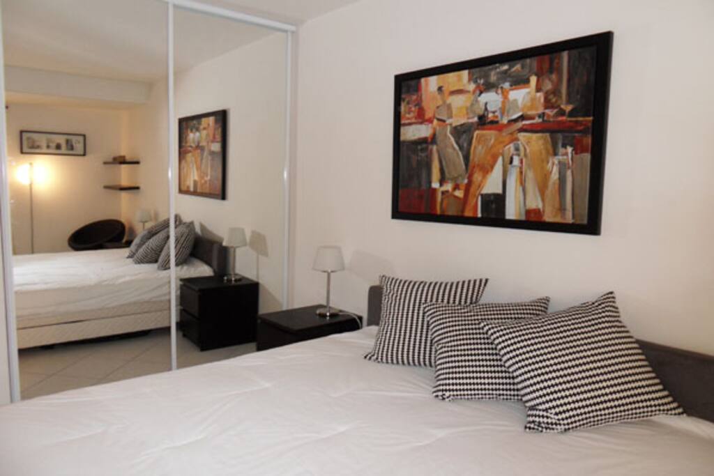Bright large bedroom