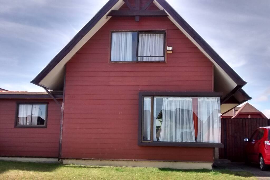 Vista exterior de la casa