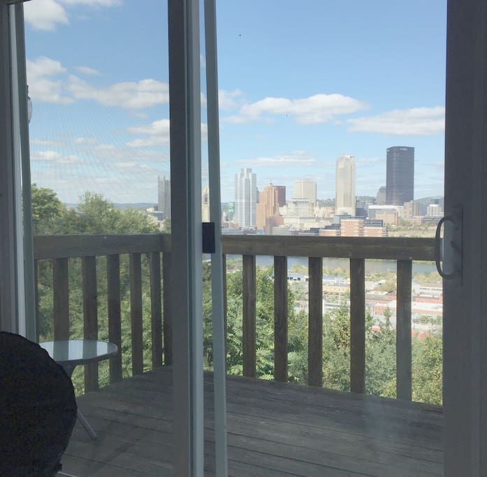 View from master bedroom