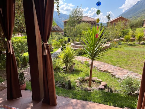 Beautiful nest in the mountains with fireplace