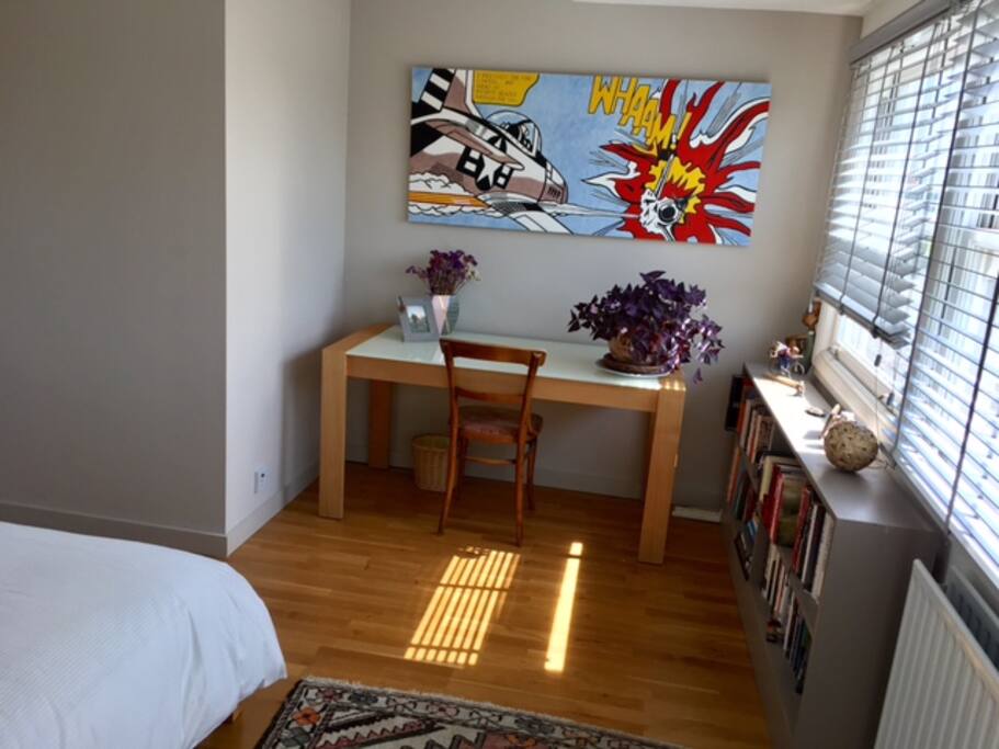 Desk area