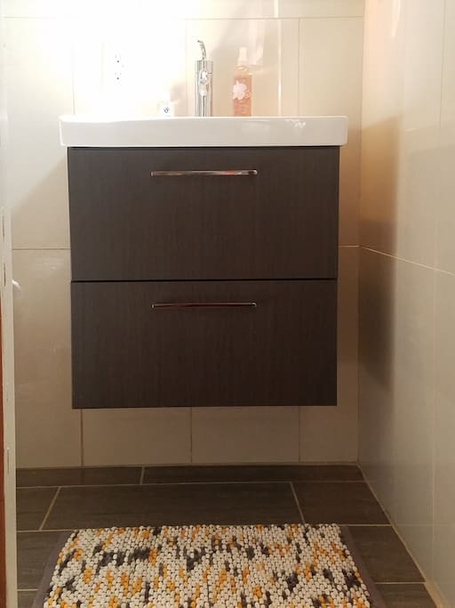 Private bathroom.