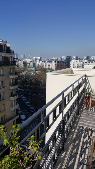 Balcony for breakfast
