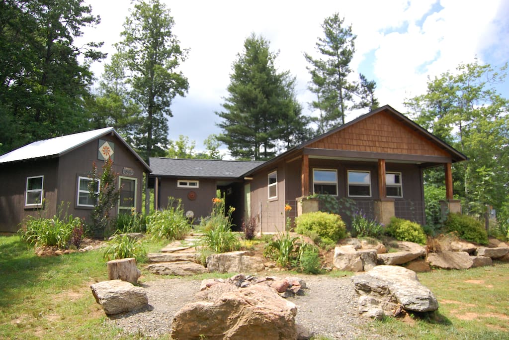 Community Building with Kitchen, Bathrooms and Shower House
