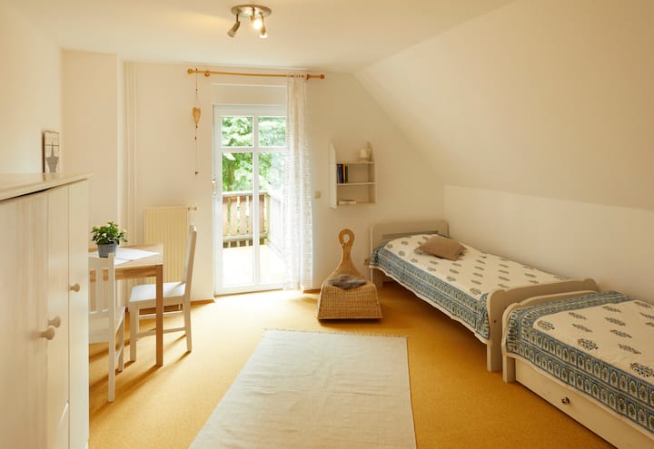 Chambre à l'étage