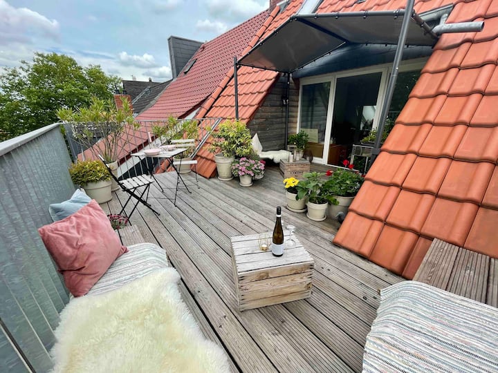 Individuelle Dachgeschosswohnung im Viertel Wohnungen zur Miete in Bremen, Bremen, Deutschland