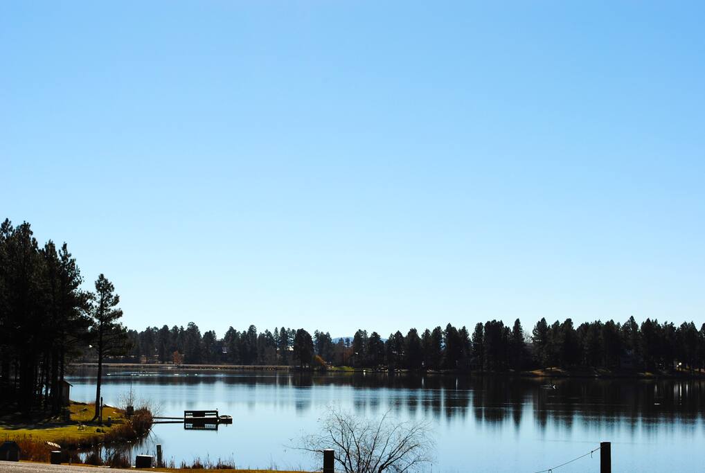 Pagosa Lake across street