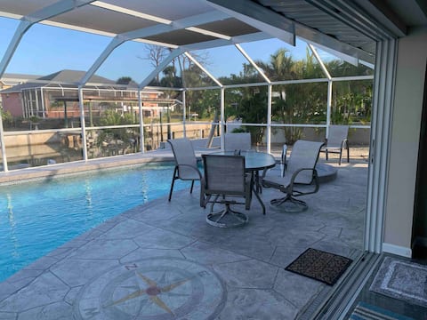 Great 3bd, 3ba home. Heated pool. Intracoast canal