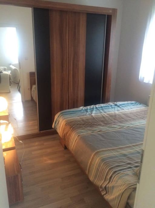 One master bedroom queens size bed
