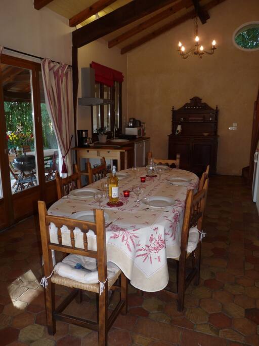 Séjour cuisine