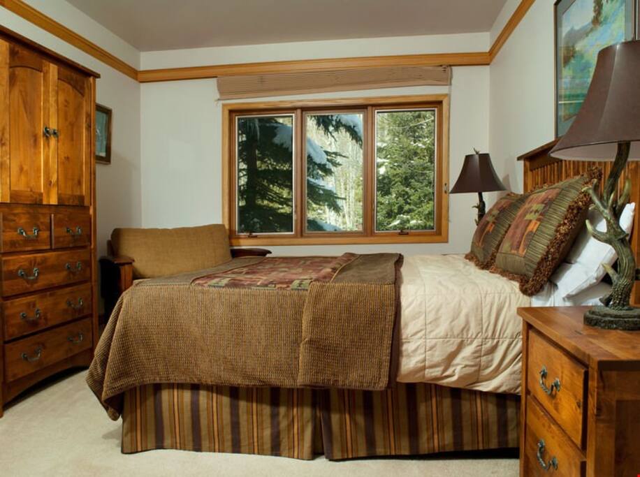 Enjoy a good night's sleep in the comfortable beds