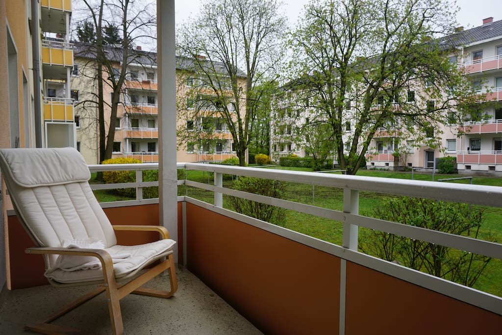 In summer I hope you will use your sunny balcony :-)