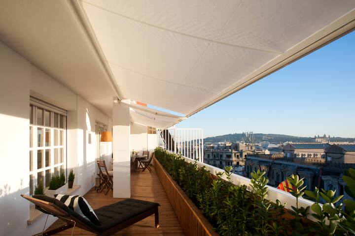 Fantastic Attic 3 bedrooms amazing views Eixample gallery image 5
