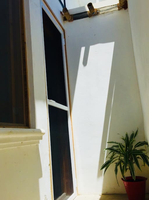 Door and windows with mosquito nets