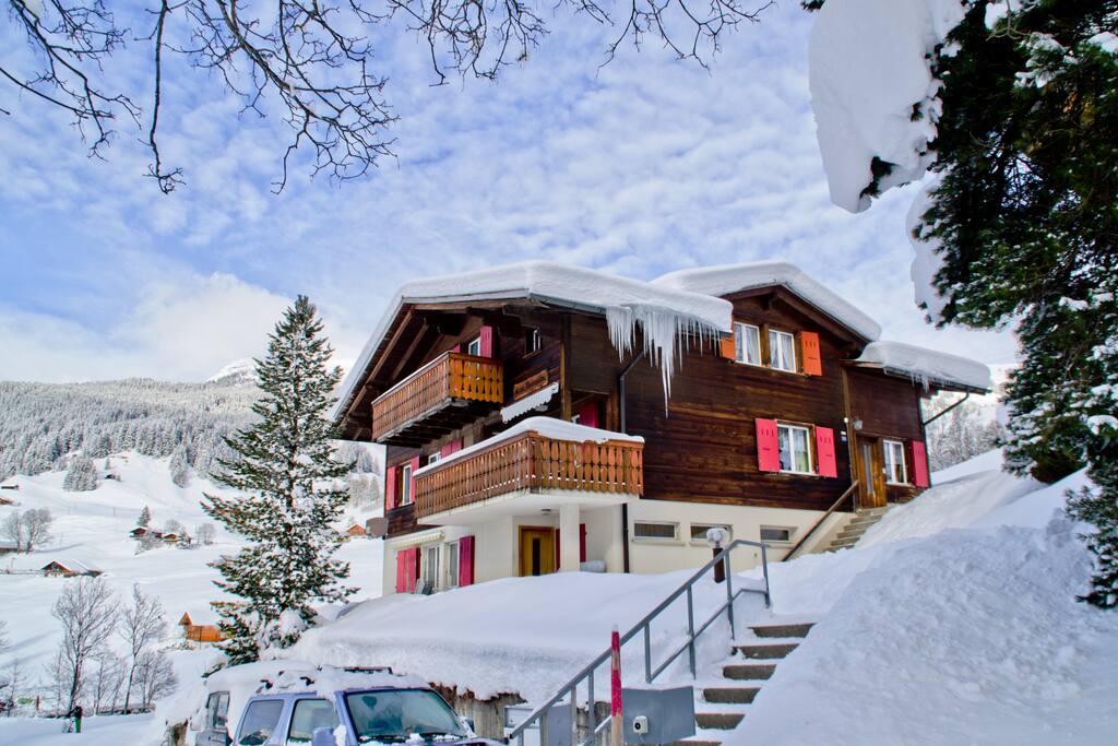 Apartment im Winter
