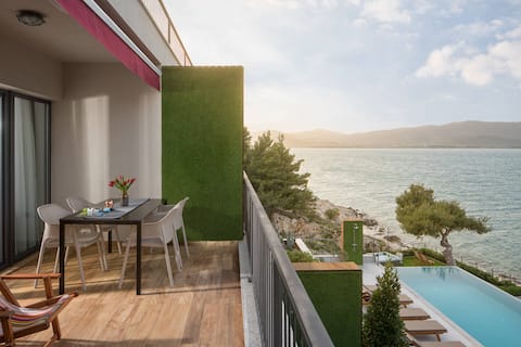 Olive Hill House_2bedr._first floor_Sea/pool view