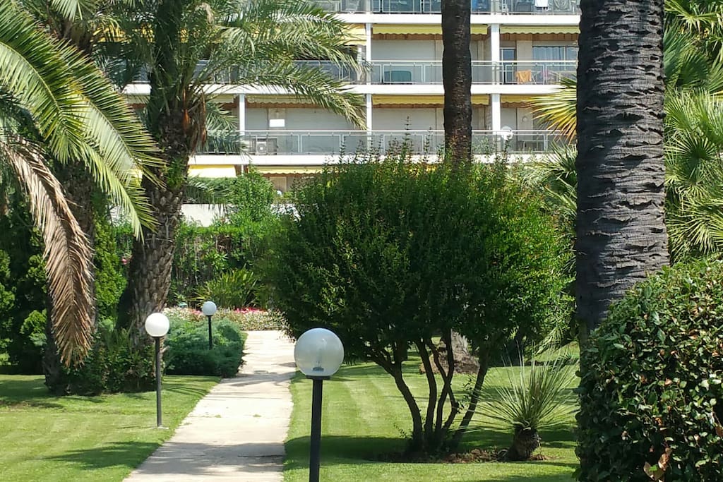 façade arrière de l'immeuble
