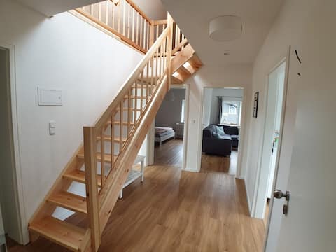 Fantastic duplex apartment with a view over the Harz