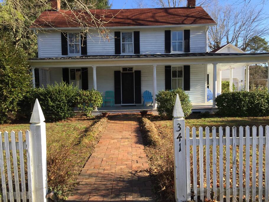 Wrap around front porch