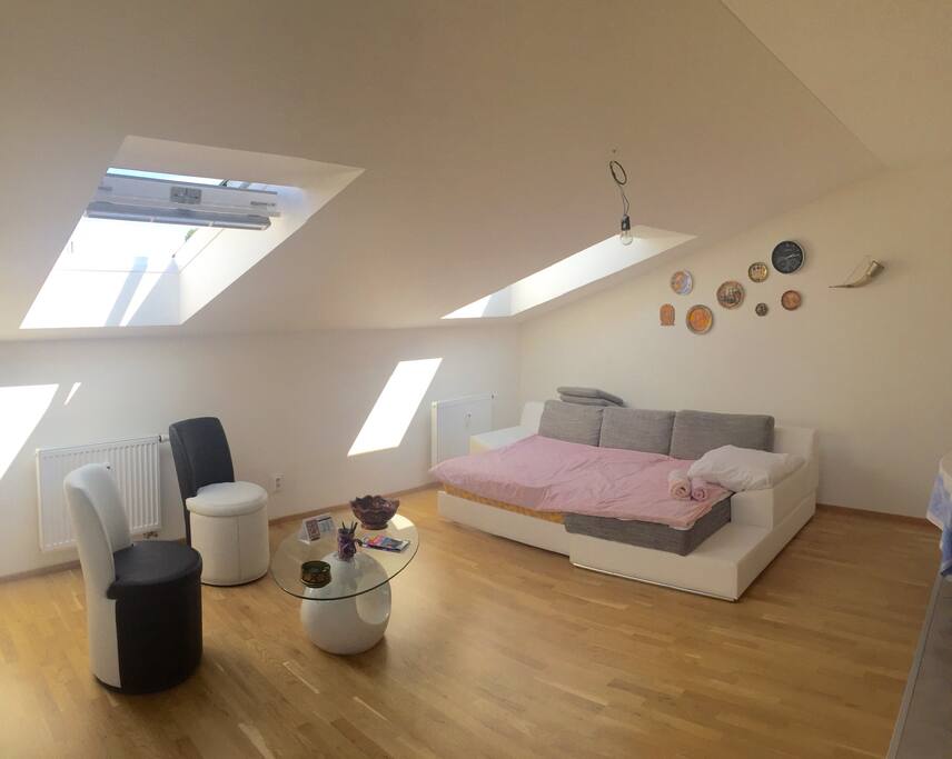 The living room