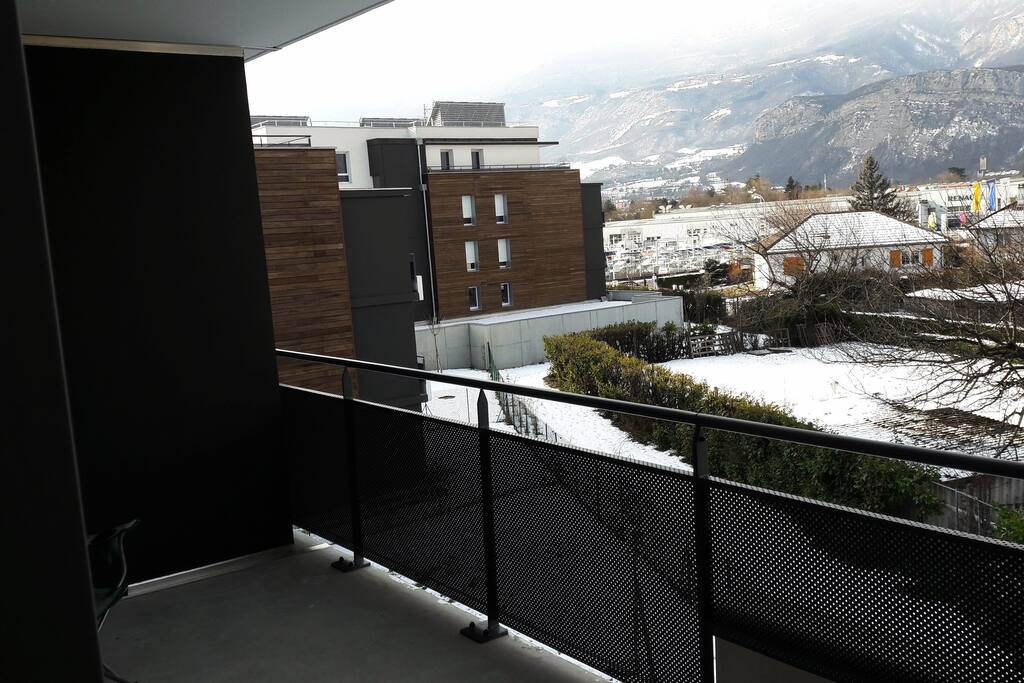 Le balcon sans vis à vis avec vue sur le vercors
