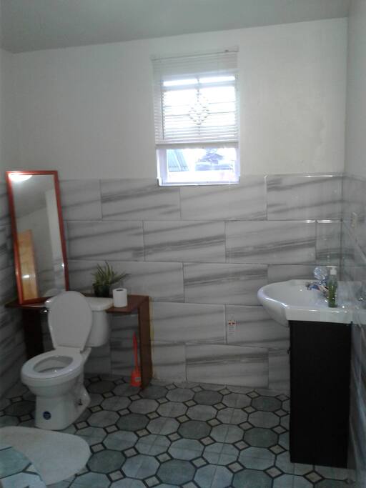 Spacious Bathrooms