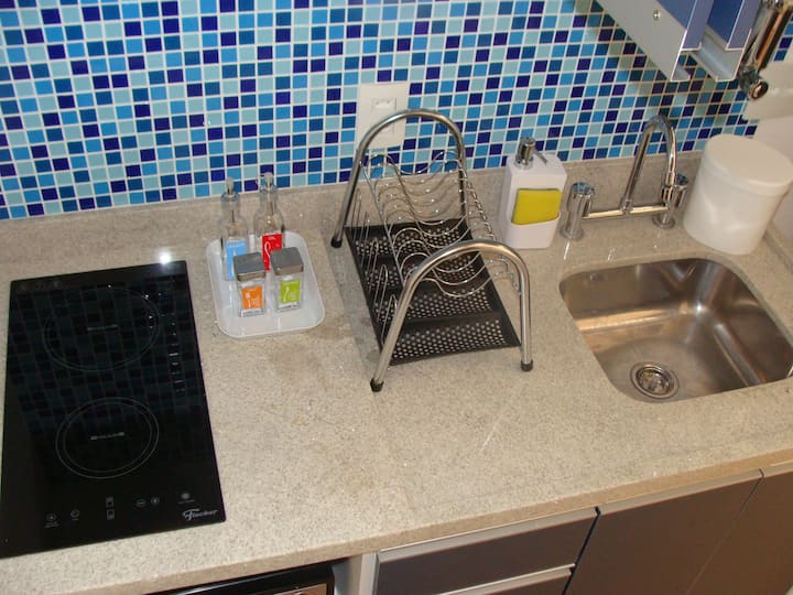 New,close To Subway,kitchen,swim Pool,fitness Room - São Paulo