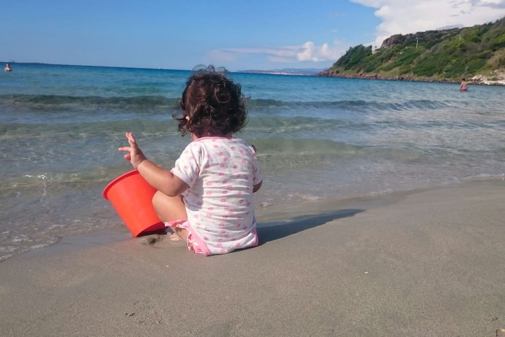 Le spiagge sono ideali per i bimbi
Beaches are perfect for children