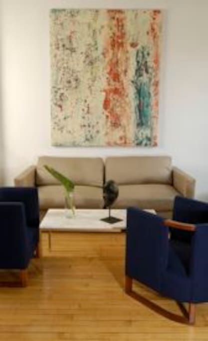 elegant seating area in living room