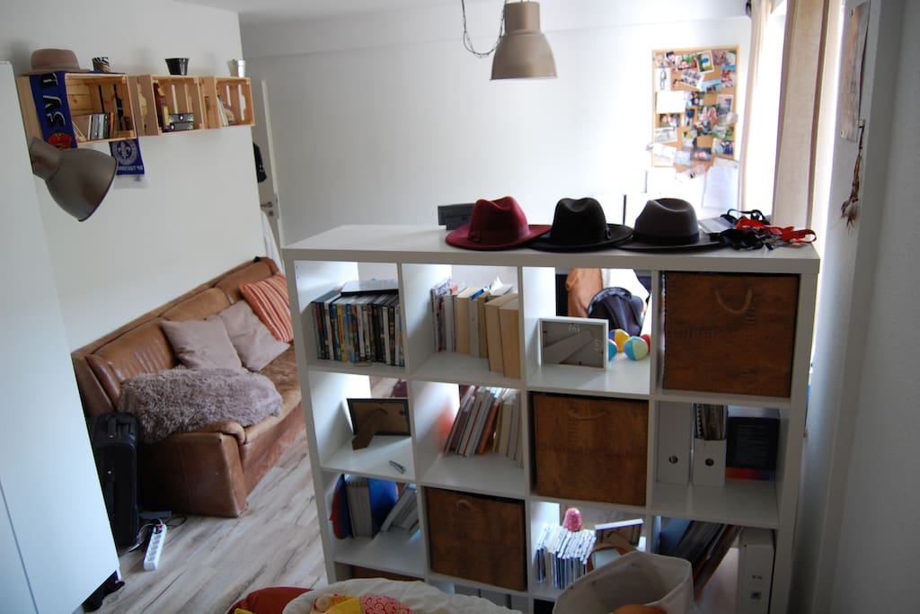 Blick vom Bett aus