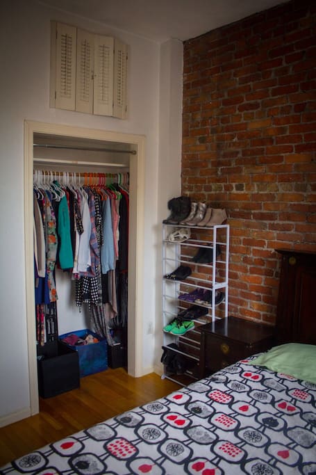 Plenty of closet space