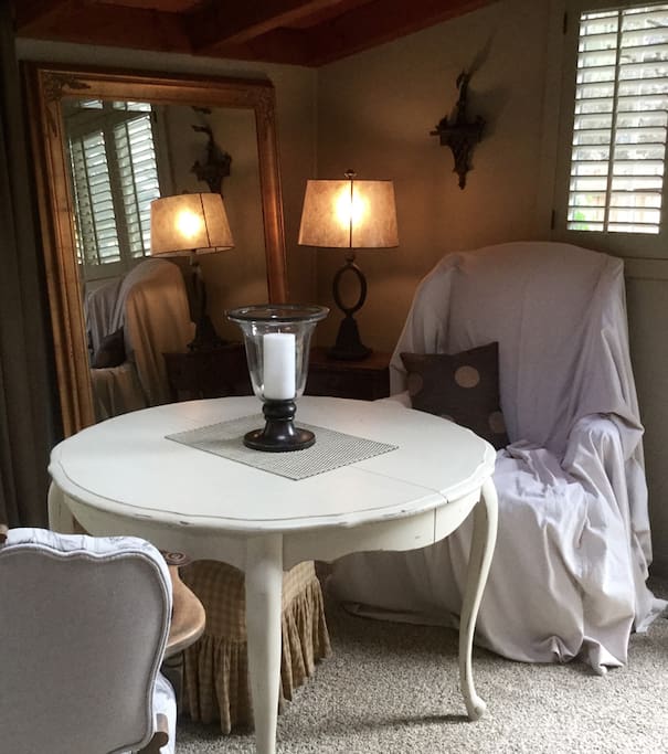 Table and chairs