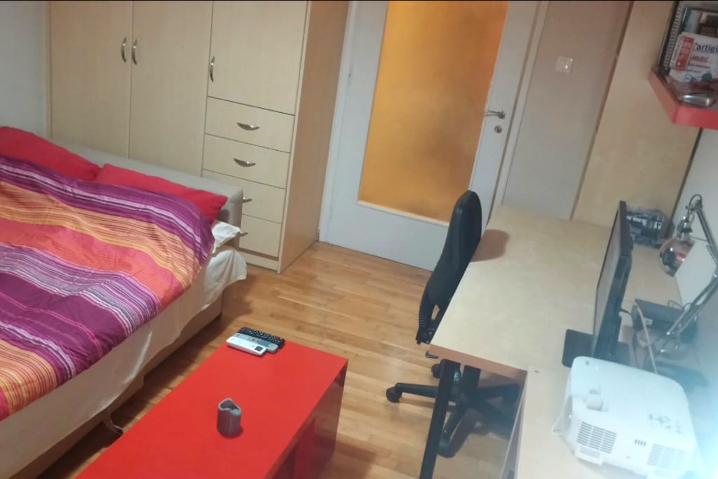 Desk and Storage