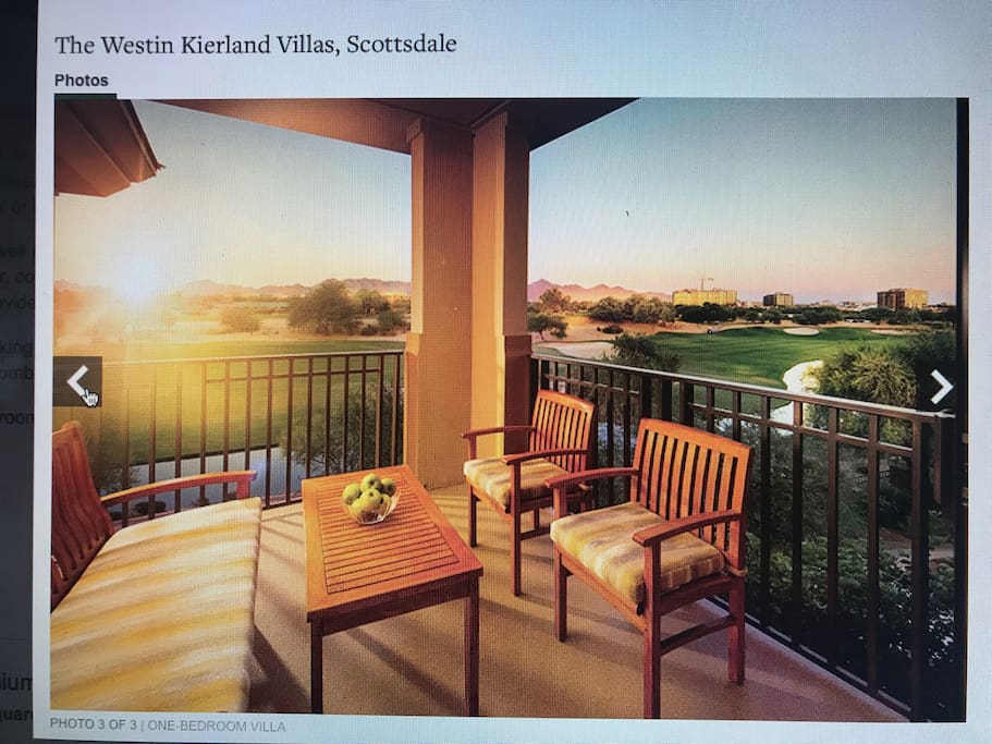 These units have a private 106 ft.² balcony or a patio wwith tables and chairs