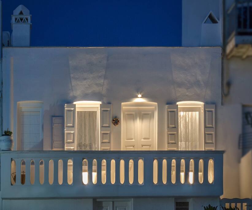 Your house at night