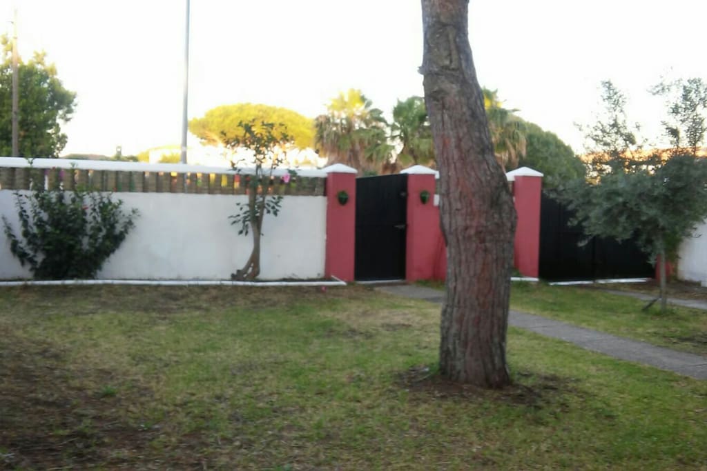 Jardín entrada