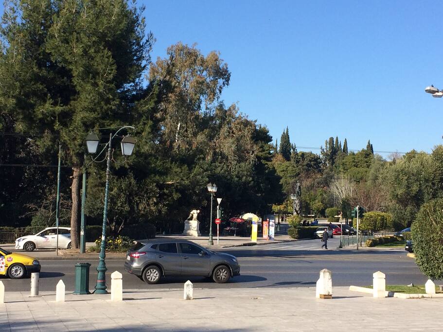 100m from National Garden