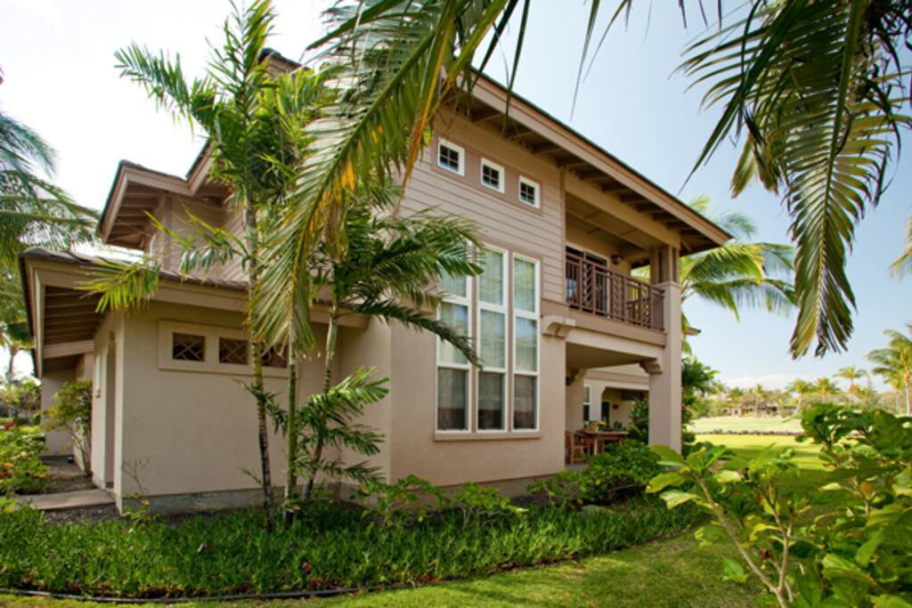 Outside of our Villa