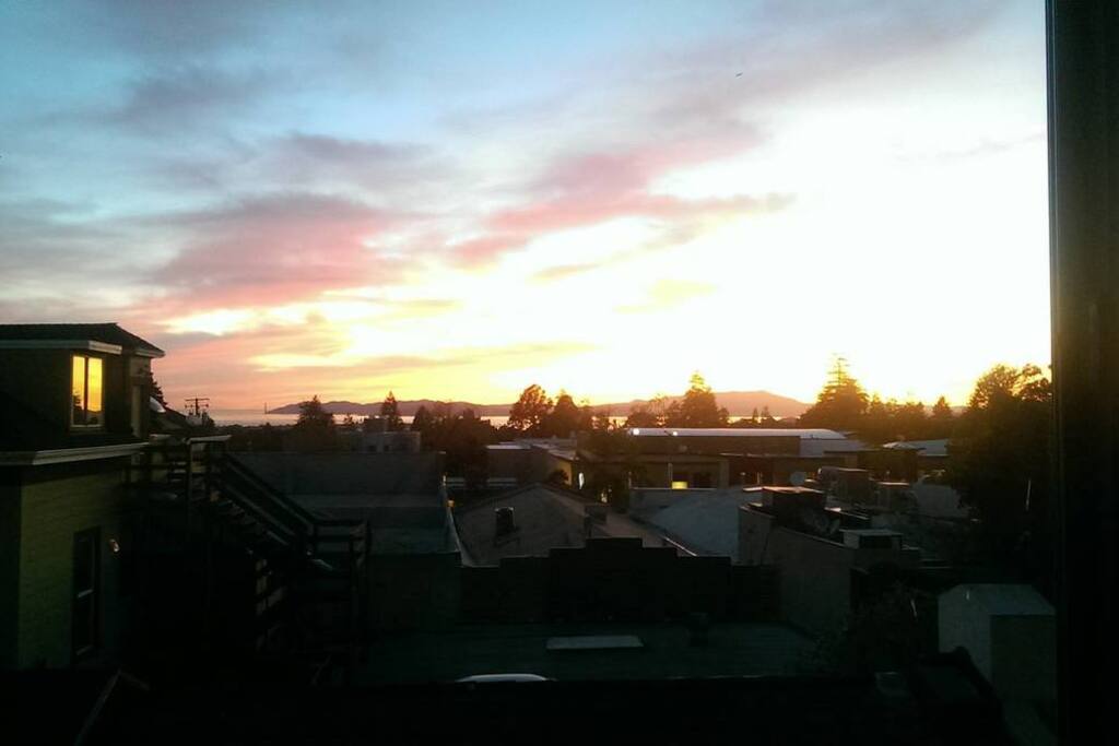 beautiful sunset views!