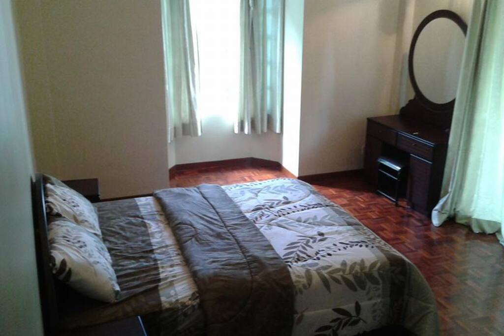 Pooh Room (Master bedroom) with ample of space as well as a good view of the surroundings.