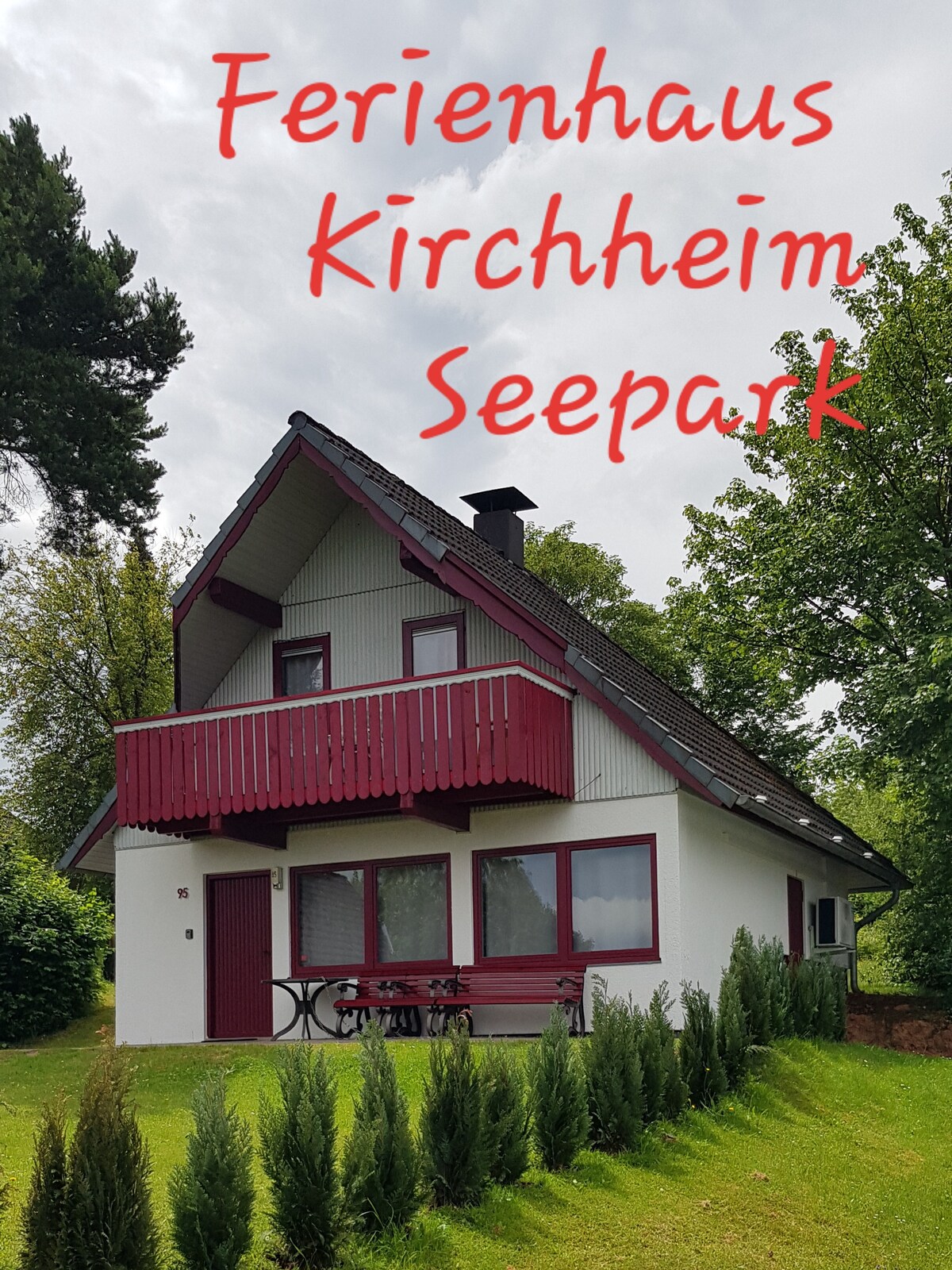 Top performing Airbnb: Vacation home 6+2 sauna fireplace hiking swimming water skiing in Kirchheim