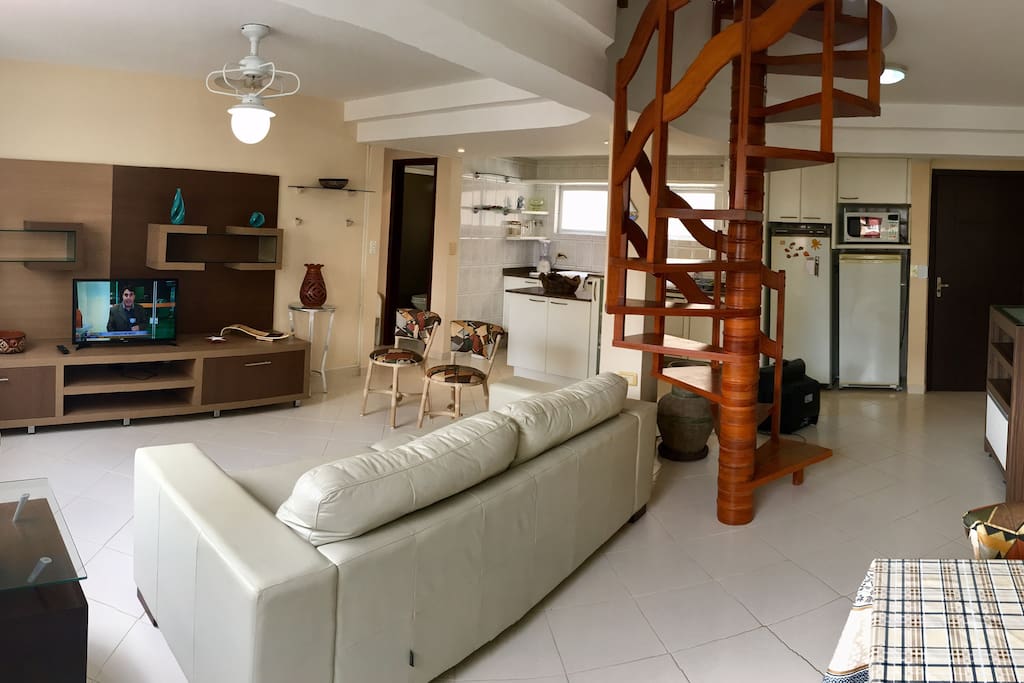 Vista ampla apartamento